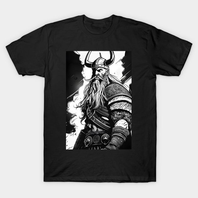 Viking T-Shirt by Dark Art World